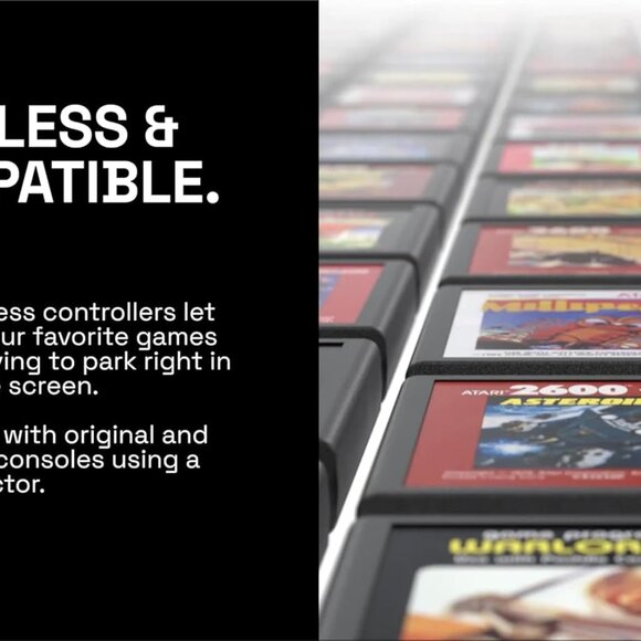 2024 Atari 7800 Plus Official HDMI Console & Wireless Controller New Sealed - Picture 4 of 5